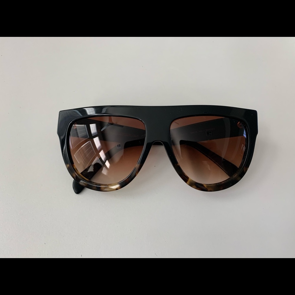 Celine Aviator Acetate Sunglasses